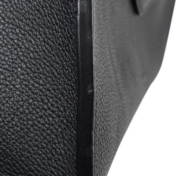 Louis Vuitton LockMe Tote MM Tote Bag Leather Noir Black - Picture 8 of 13